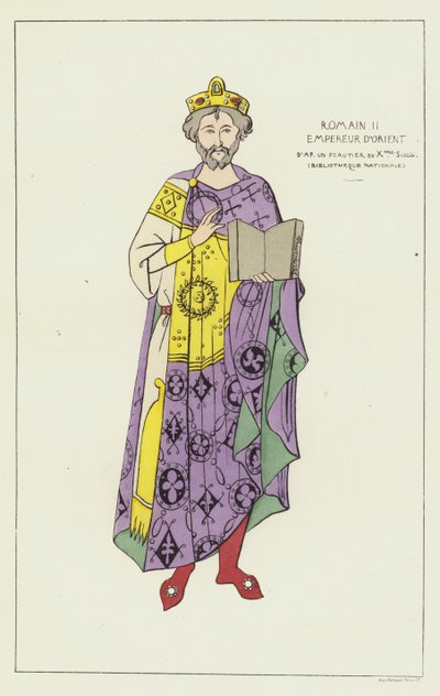 Roman II, Cesarz Wschodu autorstwa Raphael Jacquemin