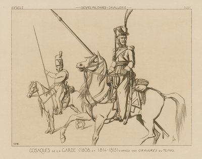 Rosyjscy Kozacy gwardii (1808 i 1814-15) autorstwa Raphael Jacquemin