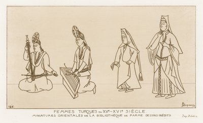 Turczynki z XV-XVI wieku autorstwa Raphael Jacquemin