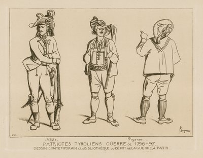 Patrioci tyrolscy, wojna 1796-1797 autorstwa Raphael Jacquemin