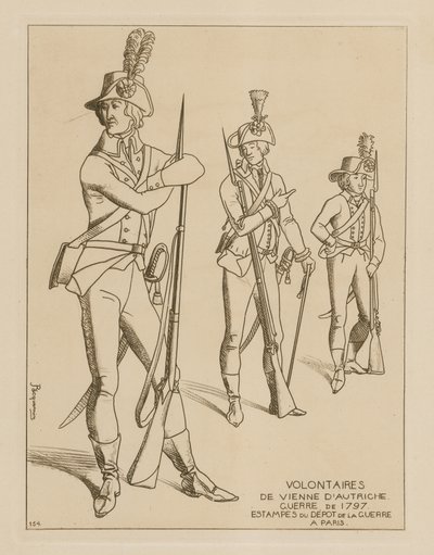 Wolontariusze z Wiednia w Austrii autorstwa Raphael Jacquemin