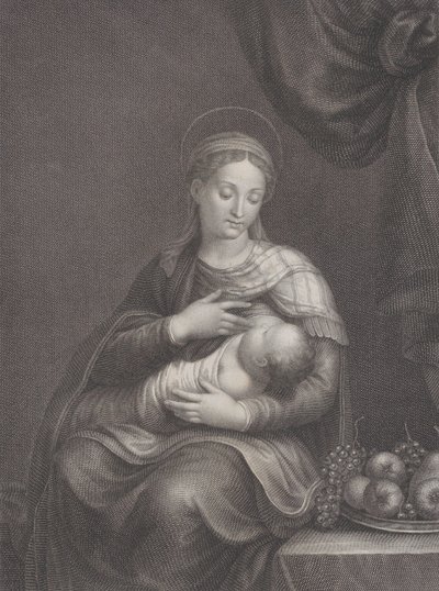 Madonna del Latte, 1815. autorstwa Raphael Morghen