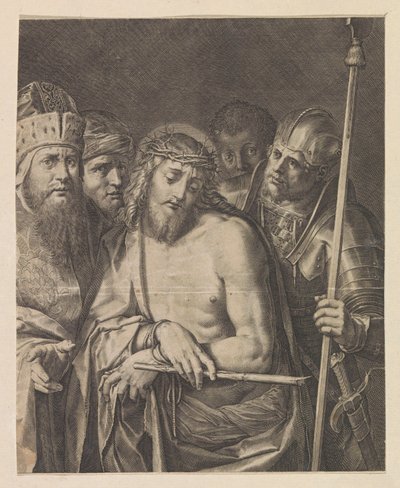 Spójrz na mężczyznę autorstwa Raphaël Sadeler (I)