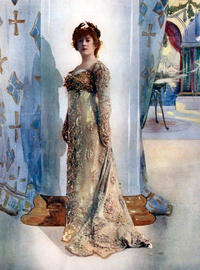 Jane Hading w Plus que Rene, c1902 autorstwa Rautlinger