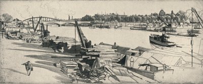 Port Henryk IV, 1915 autorstwa Raymond Ray Jones