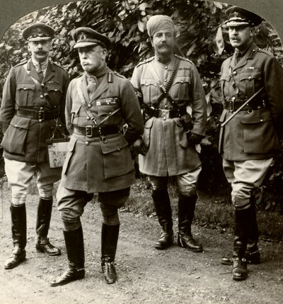 Sir John French, głównodowodzący BEF, Francja, I wojna światowa, 1914-1915. autorstwa Realistic Travels Publishers
