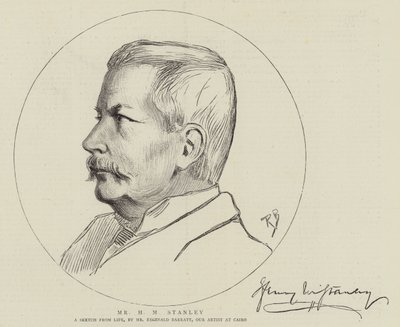 Pan H M Stanley autorstwa Reginald Barratt