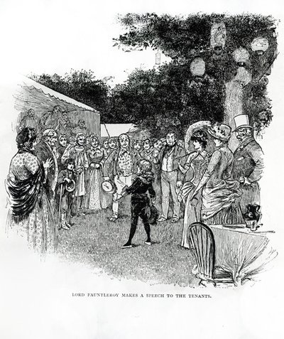 Ilustracja do Małego Lorda Fauntleroya (grafika) autorstwa Reginald Bathurst Birch