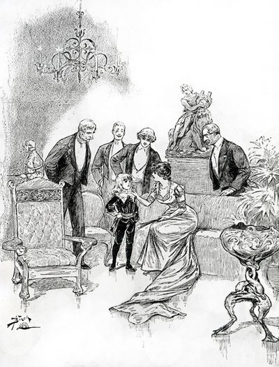 Ilustracja do Małego Lorda Fauntleroya (grafika) autorstwa Reginald Bathurst Birch