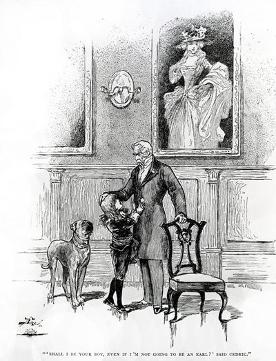 Ilustracja do Małego Lorda Fauntleroya (grafika) autorstwa Reginald Bathurst Birch