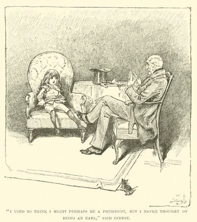 Ilustracja do Małego Lorda Fauntleroy autorstwa Reginald Bathurst Birch