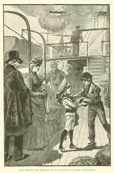 Ilustracja do Małego Lorda Fauntleroy autorstwa Reginald Bathurst Birch