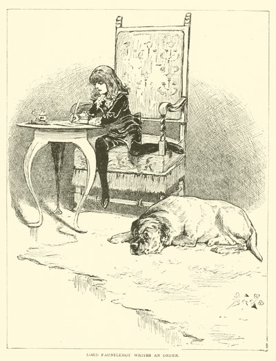 Ilustracja do Małego Lorda Fauntleroy autorstwa Reginald Bathurst Birch