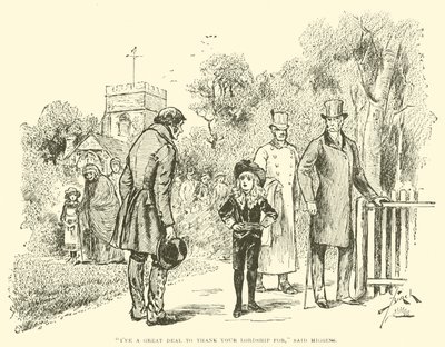Ilustracja do Małego Lorda Fauntleroy autorstwa Reginald Bathurst Birch
