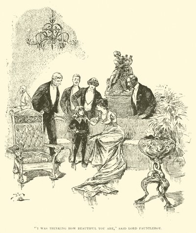 Ilustracja do Małego Lorda Fauntleroy autorstwa Reginald Bathurst Birch