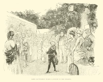 Ilustracja do Małego Lorda Fauntleroy autorstwa Reginald Bathurst Birch