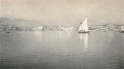 W porcie, Palma, Majorka, c1927, 1927 autorstwa Reginald Belfield