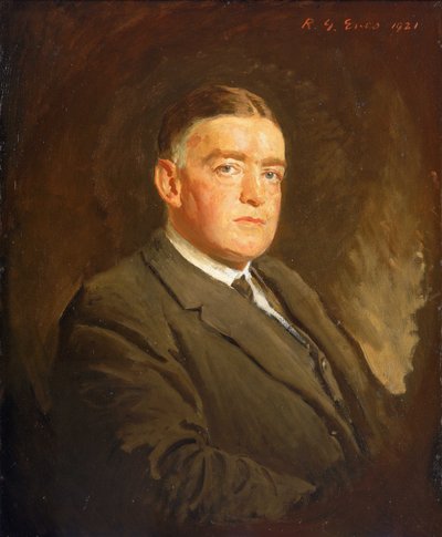 Sir Ernest Henry Shackleton, 1874-1922 autorstwa Reginald Grenville Eves