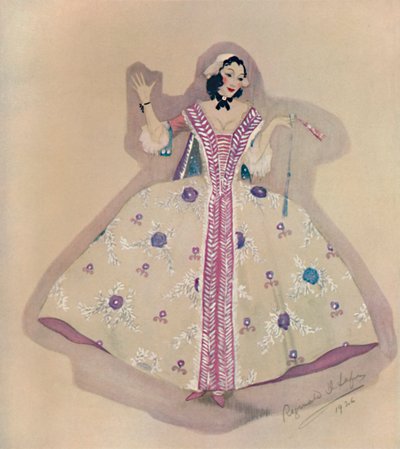 „Projektowanie kostiumów”, 1926, 1927 autorstwa Reginald Leefe
