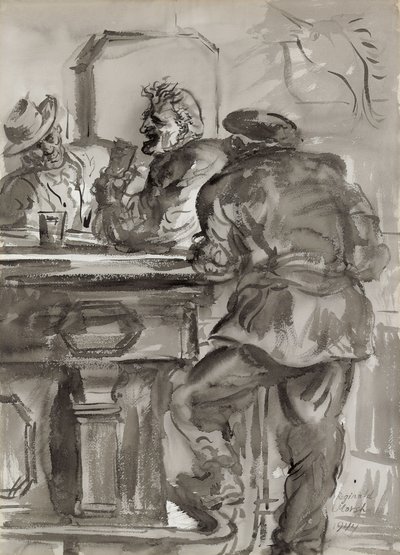 Filozof baru autorstwa Reginald Marsh