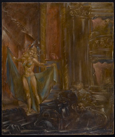 Burleska autorstwa Reginald Marsh