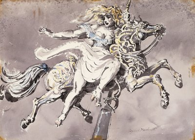 Karuzela autorstwa Reginald Marsh