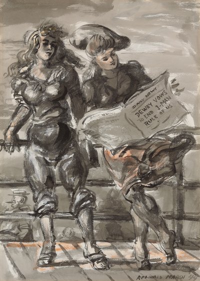 Daily News autorstwa Reginald Marsh