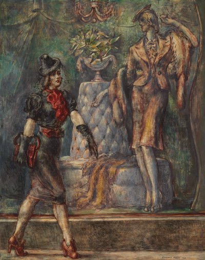 Piąta Aleja autorstwa Reginald Marsh