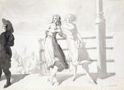 Na promenadzie autorstwa Reginald Marsh