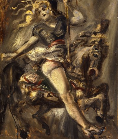 Na karuzeli autorstwa Reginald Marsh