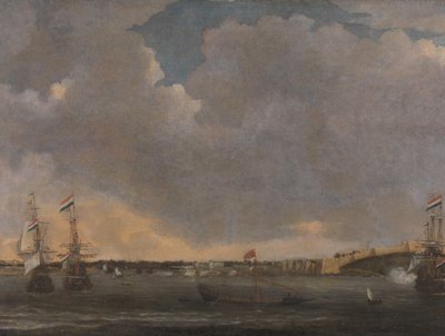 Widok Trypolisu autorstwa Reinier Nooms (signed by artist)