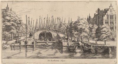 Śluza Jednorożców (Śluzy Jednorożców) autorstwa Reinier Nooms, called Zeeman