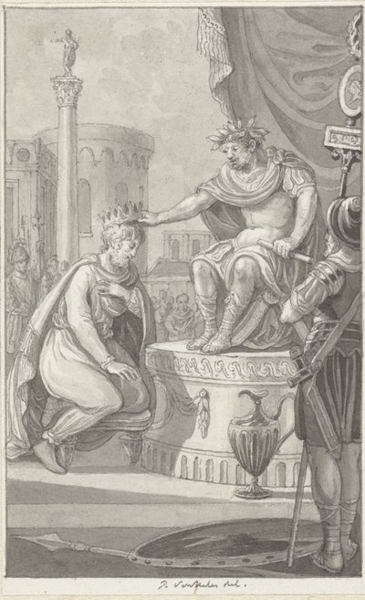 Duma Nerona autorstwa Reinier Vinkeles (I)