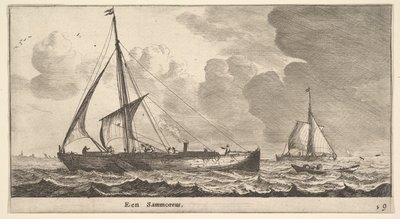 Samourczyk, XVII wiek. autorstwa Reinier Zeeman