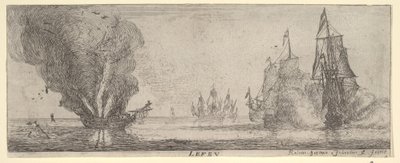 Le Feu, z Żywioły, XVII wiek. autorstwa Reinier Zeeman