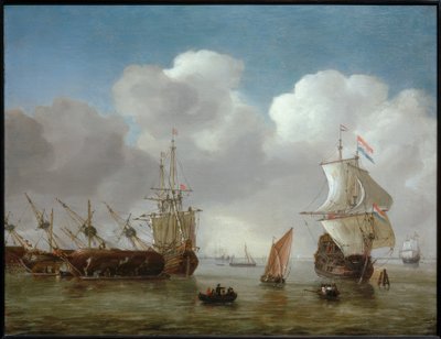 Holenderska scena portowa autorstwa Reinier Zeeman
