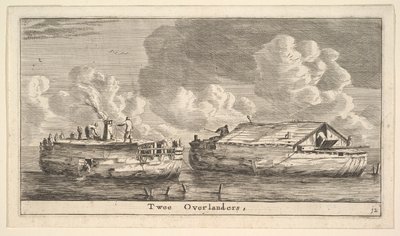 Dwóch Overlandczyków, XVII wiek. autorstwa Reinier Zeeman