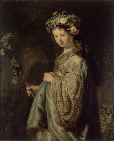 Flora autorstwa Rembrandt