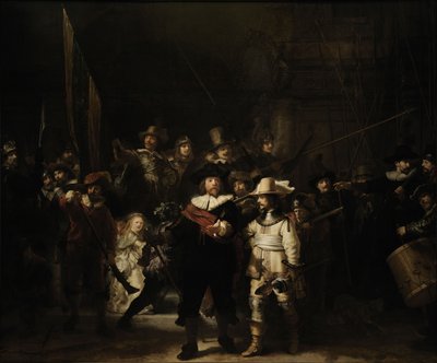 Straż nocna autorstwa Rembrandt