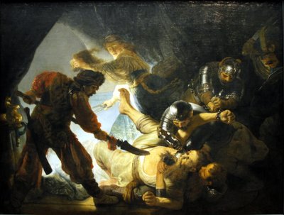 Oślepienie Samsona autorstwa Rembrandt