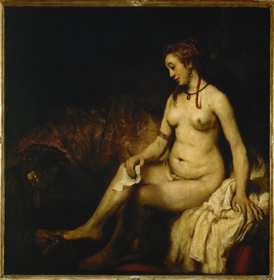 Batszeba w kąpieli ... autorstwa Rembrandt Harmensz. van Rijn