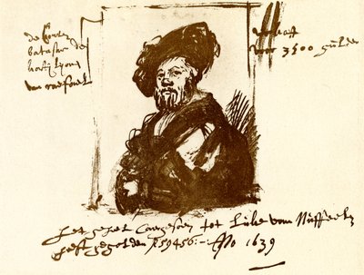 Hrabia Balthasar Castiglione autorstwa Rembrandt van Rijn