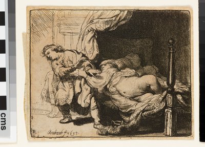 Żona Józefa i Potyfara autorstwa Rembrandt van Rijn