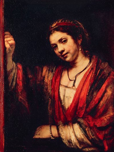 Portret Hendrickje Stoffels autorstwa Rembrandt Harmensz. van Rijn