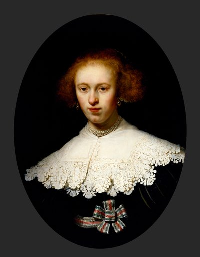 Portret młodej kobiety autorstwa Rembrandt van Rijn