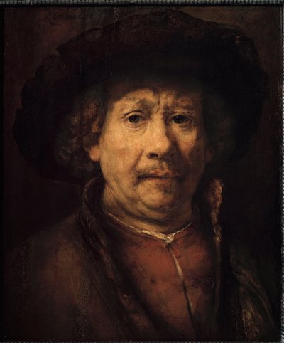 Mały autoportret (Obraz, ok. 1666) autorstwa Rembrandt van Rijn