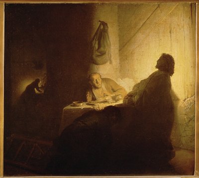 Wieczerza w Emaus autorstwa Rembrandt Harmensz. van Rijn