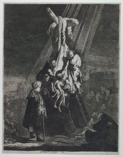 Zdjęcie z krzyża autorstwa Rembrandt van Rijn