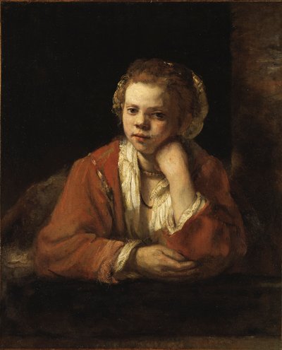 Pokojówka w kuchni autorstwa Rembrandt van Rijn