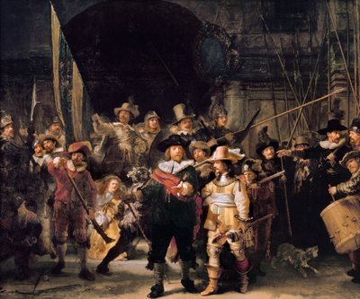 Straż nocna autorstwa Rembrandt Harmensz. van Rijn